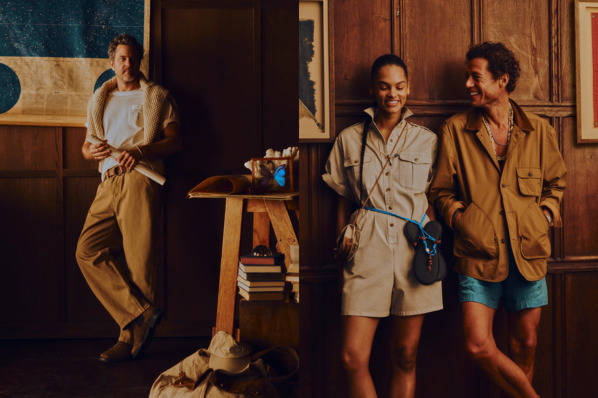 Banana Republic Launches Archive Reissue Collection in Partnership With The Explorers Club